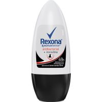 Desodorante Rexona Feminino Antibacteriano Invisible Roll On
