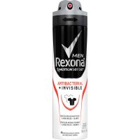 Desodorante Rexona Masculino Antibacteriano Invisible Aeross