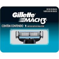 Carga para Aparelho de Barbear Gillette Mach3 1 un