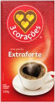 Caf 3 Coraes Vcuo Extra Forte 500g