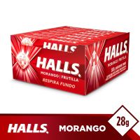 Bala Halls Morango 21un