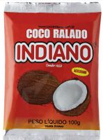 Coco Ralado Indiano Aucarado 100g