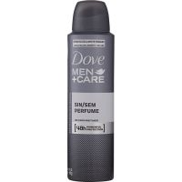 Desodorante Dove Masculino Sem Perfume Aerossol 89g