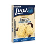 LINEA CHOC BRANCO COOKIES CREAM 15X30G DP C/1