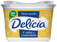 Margarina Delicia Sem Sal 500g
