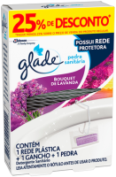 Desodorizador Sanitrio Glade Pedra Bouquet de Lavanda 25g 2