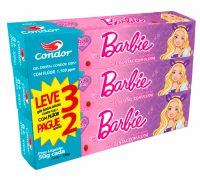 Creme Dental Infantil Condor Barbie 50g Leve 3 Pague 2