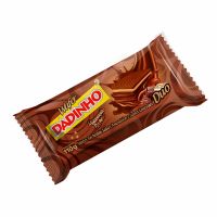 Wafer Dadinho Recheio Sabor Amendoim e Chocolate 110g