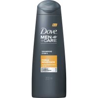 Shampoo Dove Men 2 em 1 Forca Resistente 200ml