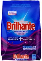 Detergente em Po Brilhante Cuidado Total 1,6Kg