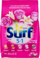 Detergente em Po Surf 5 em 1 Rosas e Flor de Lis 800g