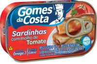 Sardinha Gomes Da Costa com Molho de Tomate 125g