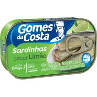 Sardinha Gomes Da Costa com Limao 125g