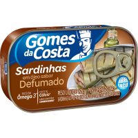 Sardinha Gomes Da Costa com Oleo Defumado 125g