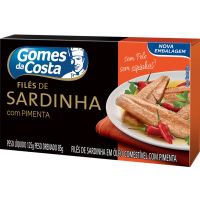 Sardinha Gomes Da Costa File com Pimenta 125g