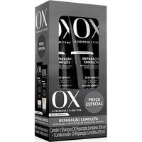 Kit Shampoo Ox Reparacao Completa 200ml + Condicionador Ox Reparacao Completa 200ml