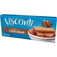 Biscoito Visconti 120G Wafer Chocolate