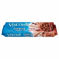 Biscoito Visconti Cookies Integral Cacau e Cereais 60g