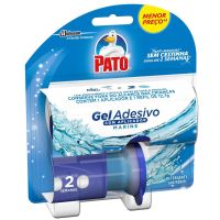 Desodorizador Pato Apar+2 Discos Adesivo Marine