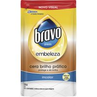Cera Bravo Liquido Refil 500Ml Incolor