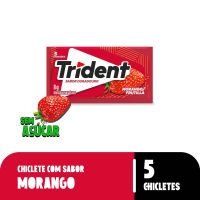 Chiclete Trident Morango 8g