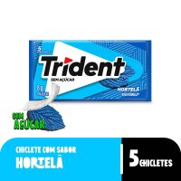 Chiclete Trident Hortel 8g