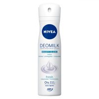 Desodorante Aerosolsol Nivea Deomilk Fresh 150ml