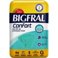 Fralda Adulto Bigfral Confort G 8un