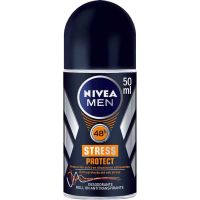 Desodorante Roll-On Nivea Masculino Stress Protect 50ml