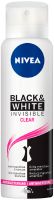 Desodorante Nivea Feminino Invisible Black & White Clear Aer
