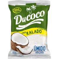 Coco Ralado Ducoco Umido e Adocado 100g