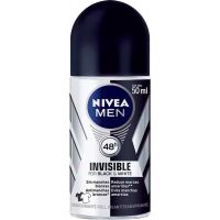 Desodorante Nivea Men Roll On Invisible Black & White Fresh