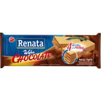 Biscoito Renata 115G Wafer Chocolate