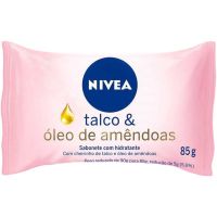 Sabonete em Barra Nivea Hidratante Talco e Oleo de Amendoas 85g