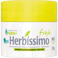 Desodorante Herbissimo Creme Fresh 55g