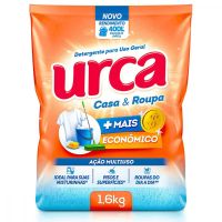 Detergente em Po Urca Casa e Roupa Sache 1,6kg