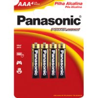 Pilha Panasonic Alcalina 4Un Palito Smasculino
