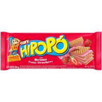 Biscoito Wafer Hipopo Morango 84g