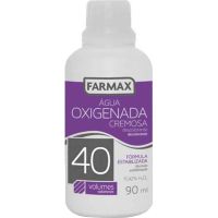 Agua Oxigenada Cremosa Farmax 40 Volumes 90ml