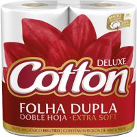 Papel Higienico Cotton 4X30M Neutro