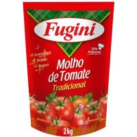 Molho de Tomate Fugini Tradicional 2kg
