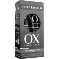 Shampoo Ox Reparacao Completa 400ml + Condicionador Ox Reparacao Completa 200ml