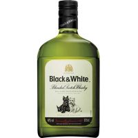 Whisky Black E White 375ml