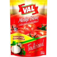 Molho de Tomate Val Tradicional 2kg