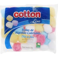 Algodao Cotton Line Bola Colorido 50G