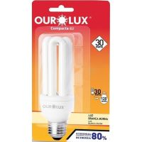 Lampada Ourolux 4U 30W 6400K Elet 127V
